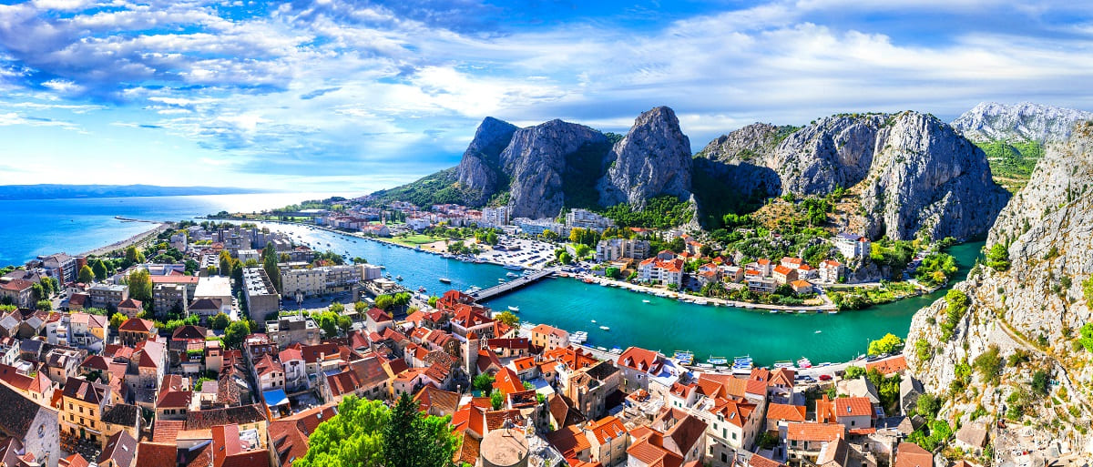 Oblíbené město Omiš