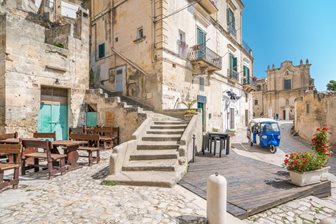 Sassi di Matera v Itálii