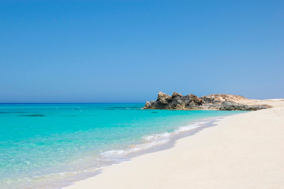 Pláže u Marsa Matruh