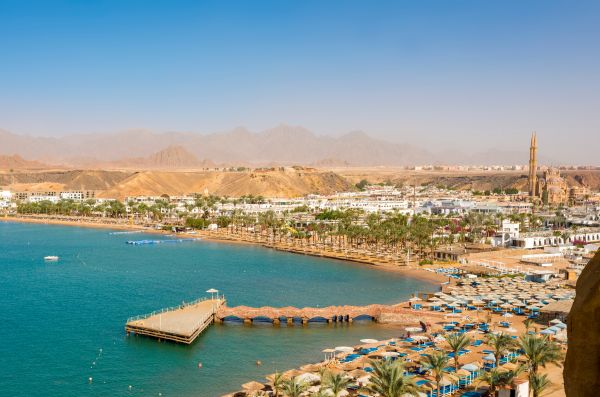 Zátoka Sharm El Maya v Sharm El Sheikh