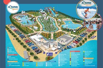 Plánek parku Aquapark Egnazia, zdroj: Aquaparkegnazia.i