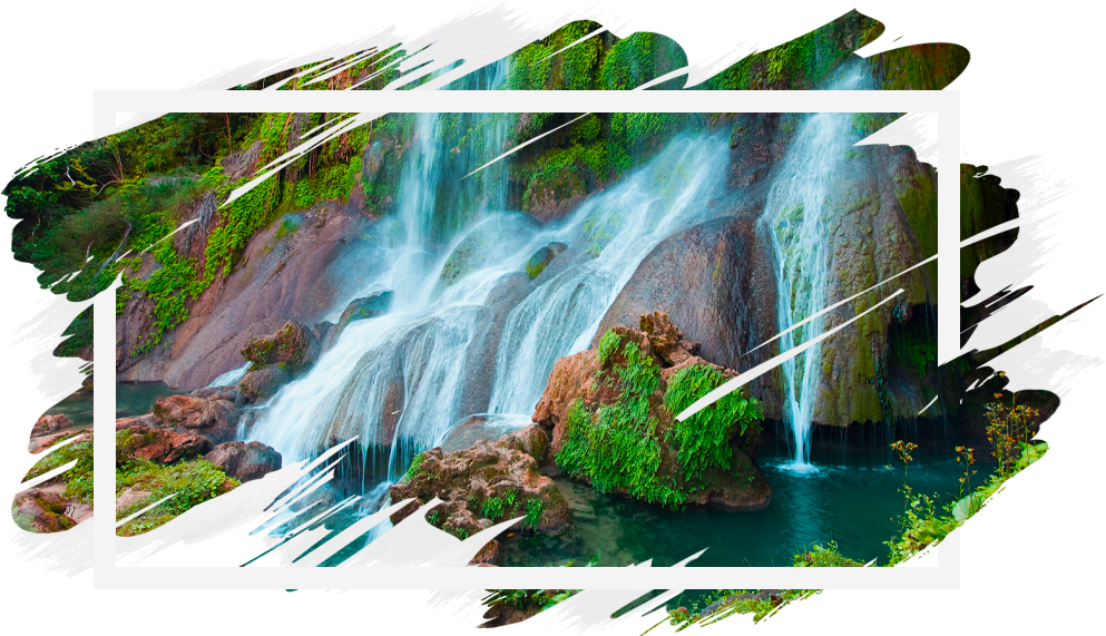 Vodopády a další krásy karibské přírody