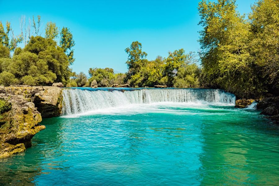 Turecko, vodopády Manavgat Turecko, vodopády Manavgat