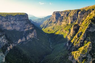 Kaňon Vikos v západním Řecku