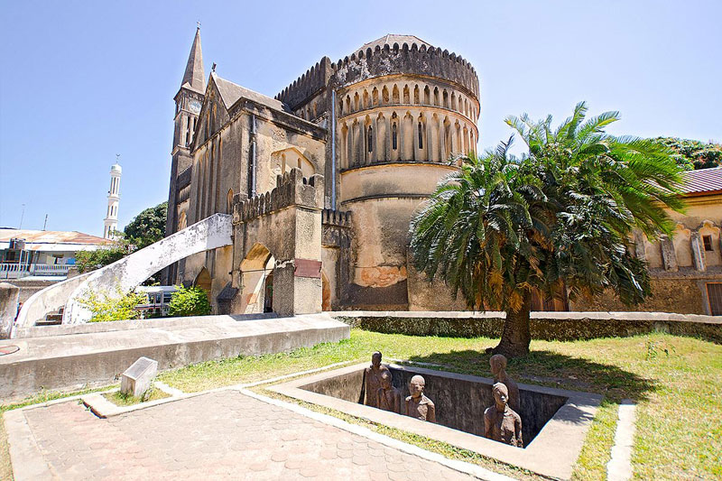 Zanzibar, památník otrokům Zanzibar, památník otrokům