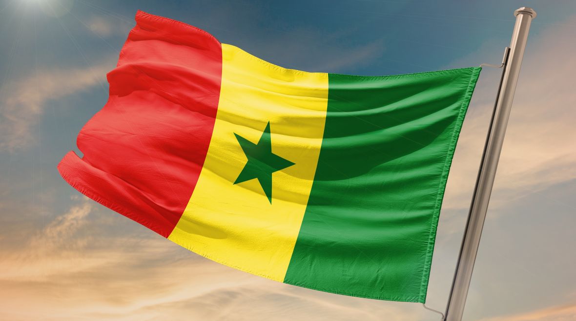 Senegalská vlajka Senegalská vlajka