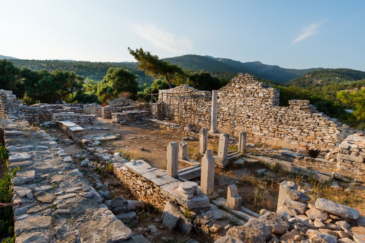 Archeologická zóna Aliki, důkaz dlouhé historie Thassosu