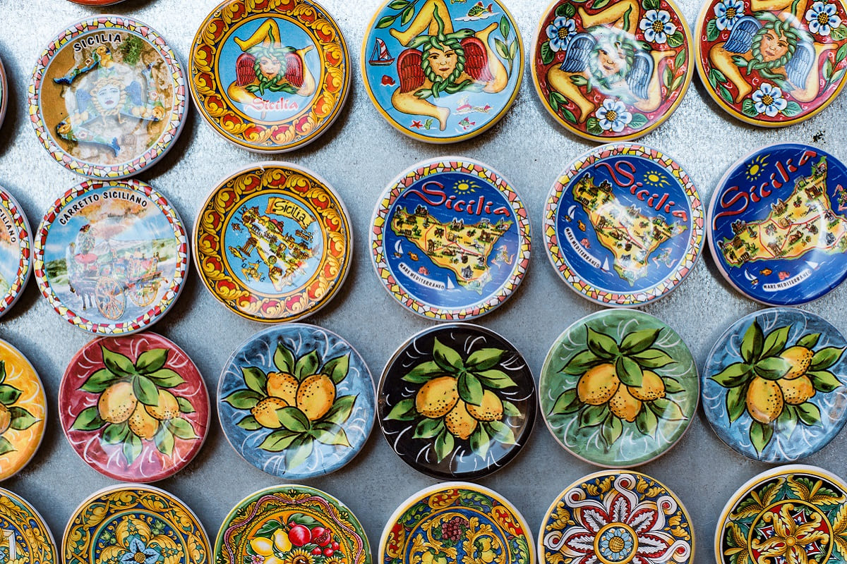 Itálie, typický suvenýr ze Sicílie Itálie, typický suvenýr ze Sicílie