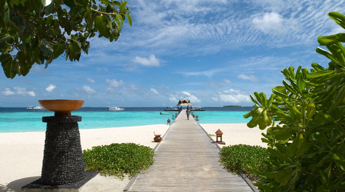 Banyan Tree Beach, Maledivy