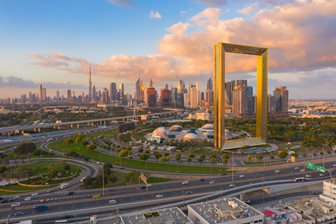 Dubai Frame v Dubaji