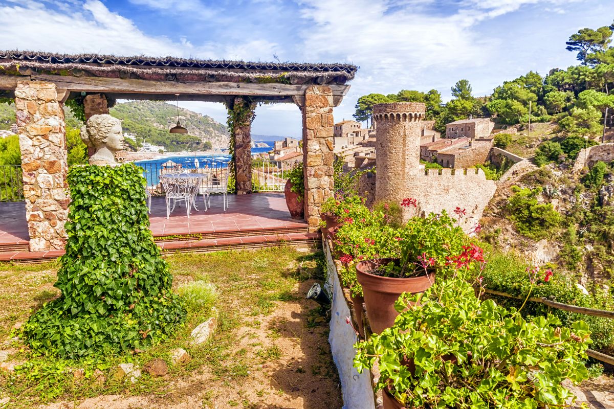 Hrad v Tossa de Mar, Costa Brava