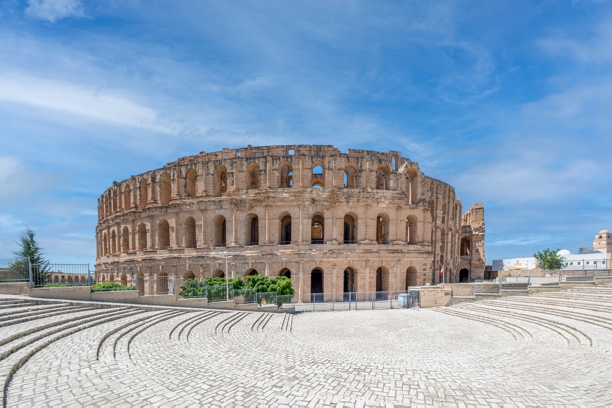 Tunisko, římský amfiteátr El Jem