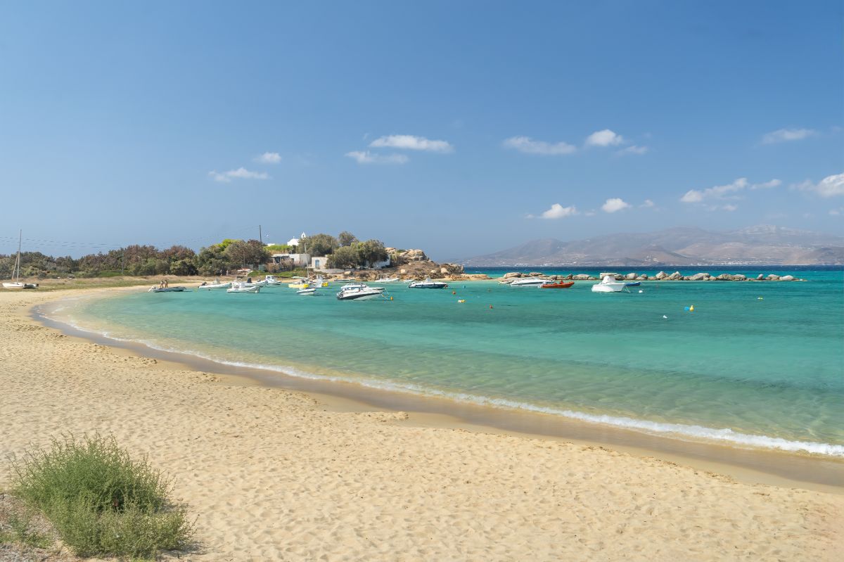 Pláž Agia Anna, Naxos