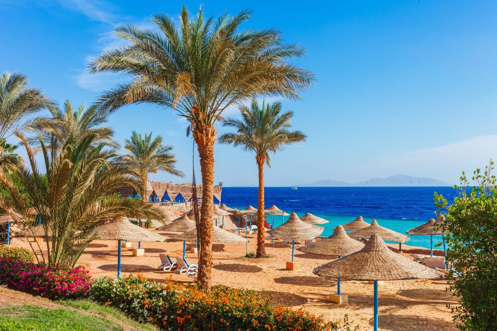 Pláž v Sharm El Sheikh