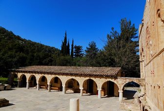 Nádvoří kláštera Dafnion