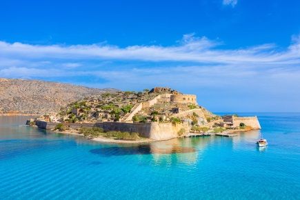 Ostrov Spinalonga - Kréta