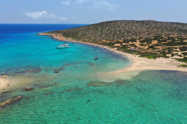 Blue Lagoon u ostrova Antiparos