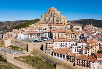 Morella, historické centrum s pevností