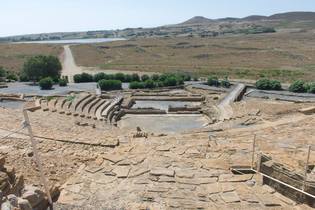 Archeologické naleziště Hephaestia na Limnosu