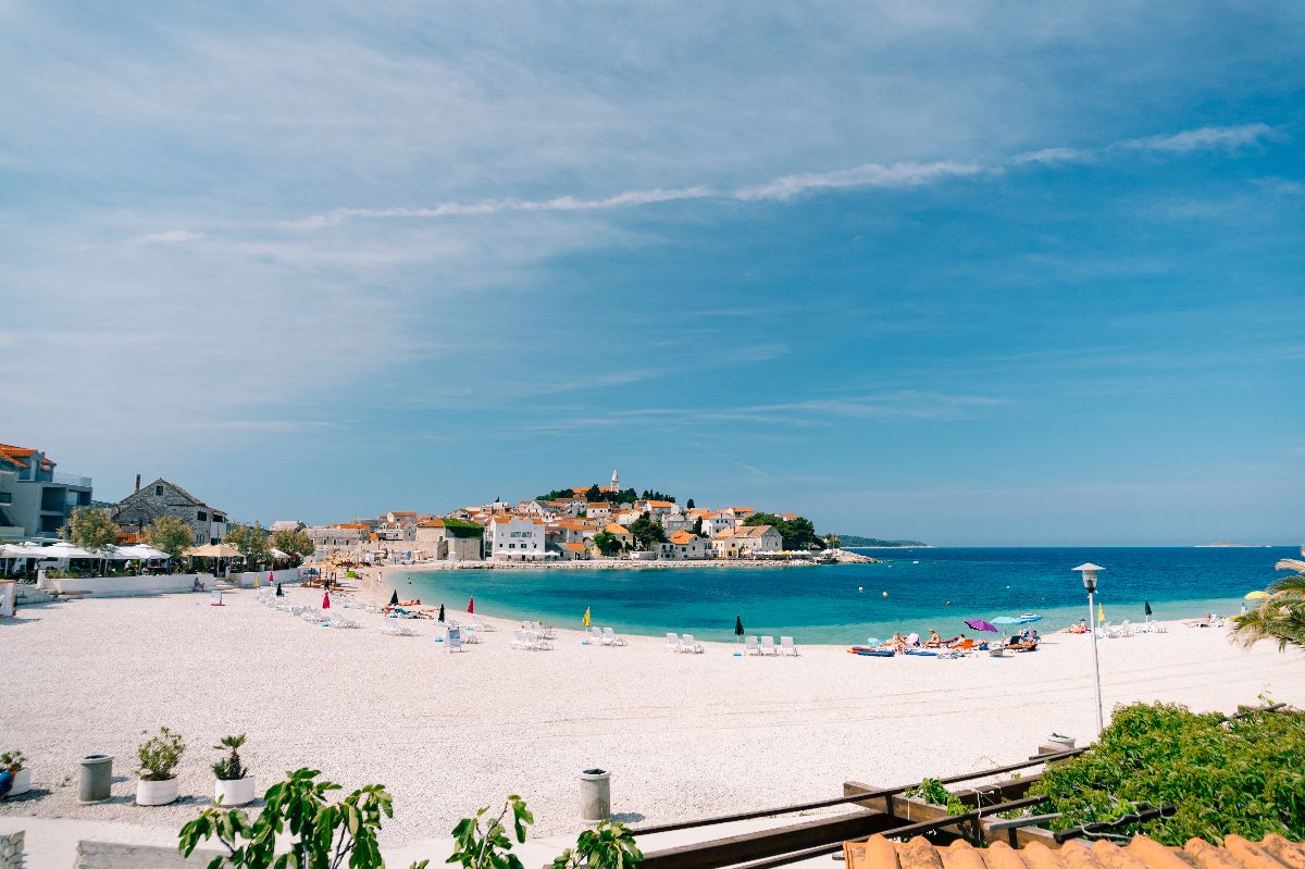 Pláž Velika Raduća v severní Dalmácii