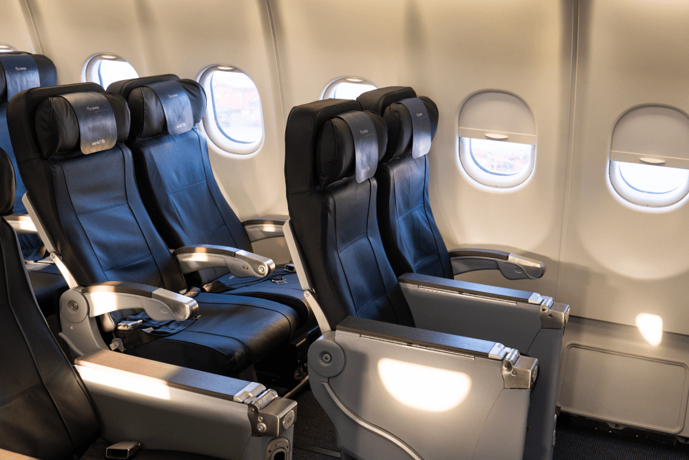 Premium fly sedadla