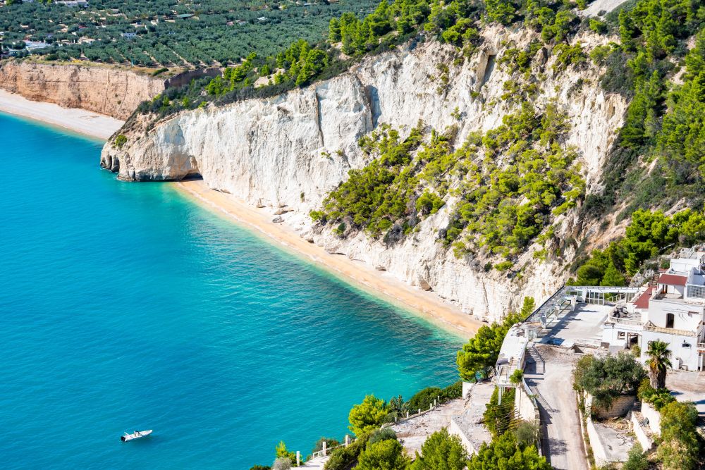 Pláž Baia delle Zagare, Gargano