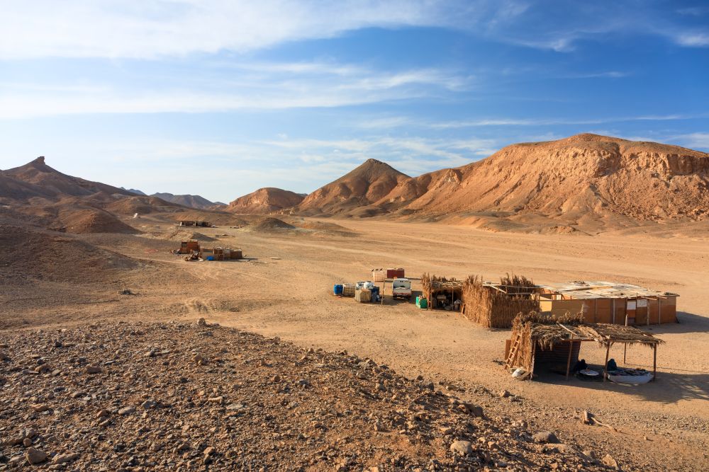 Poušť u Marsa Alam