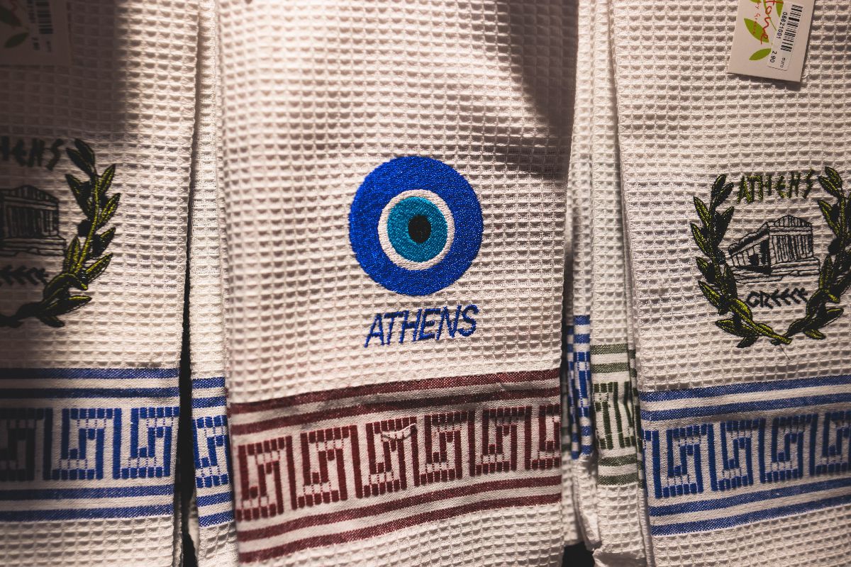 Utěrky s řeckými motivy