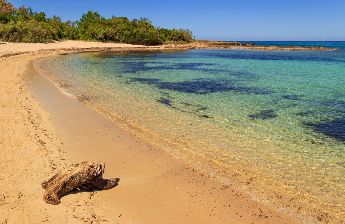 Pláže u Specchiolly, Apulie Pláže u Specchiolly, Apulie