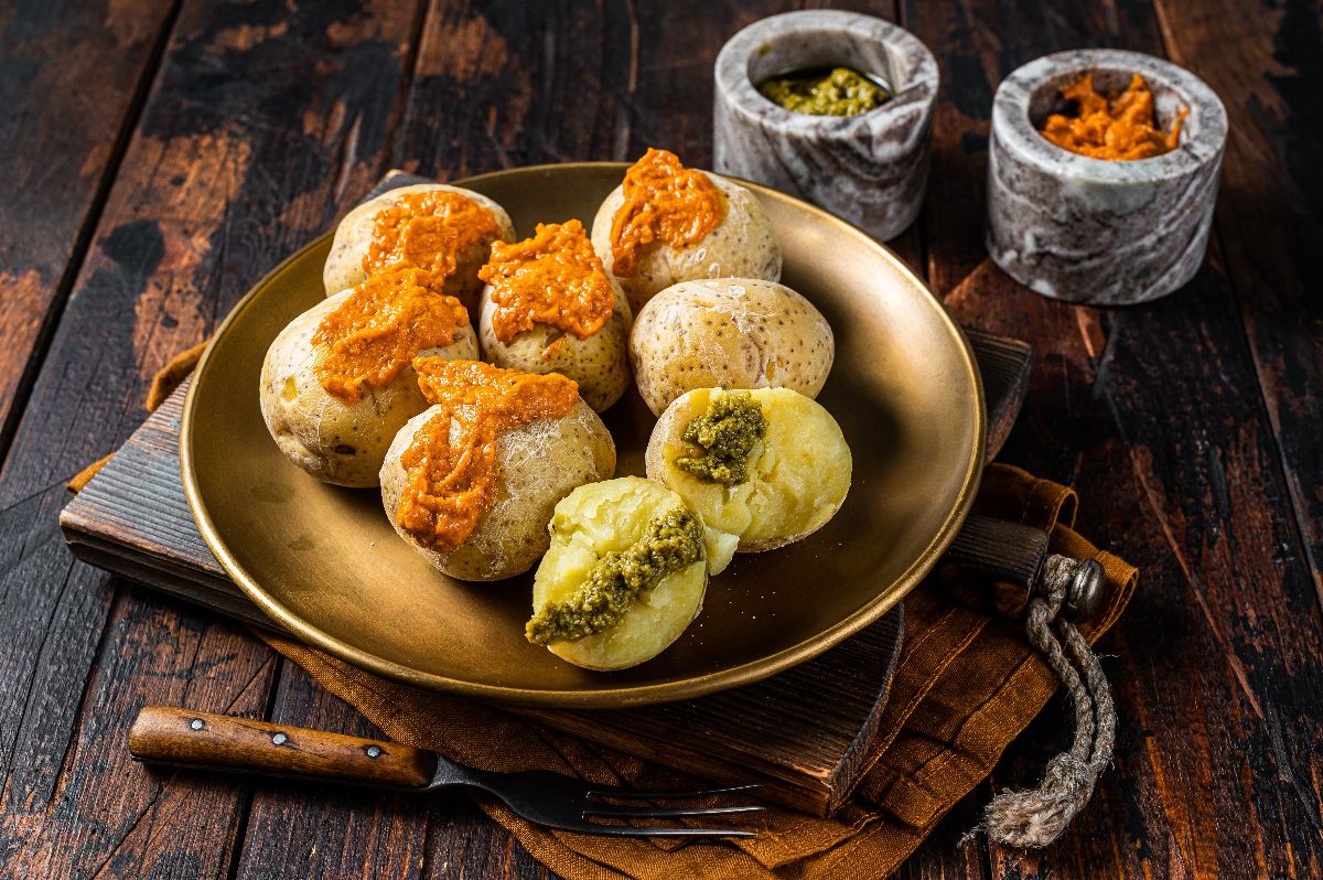 Tradiční kanárské brambory papas arrugadas