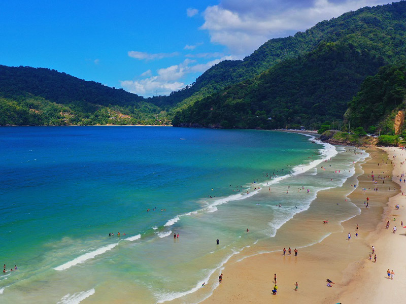 Pláž u Ocho Rios, Jamajka