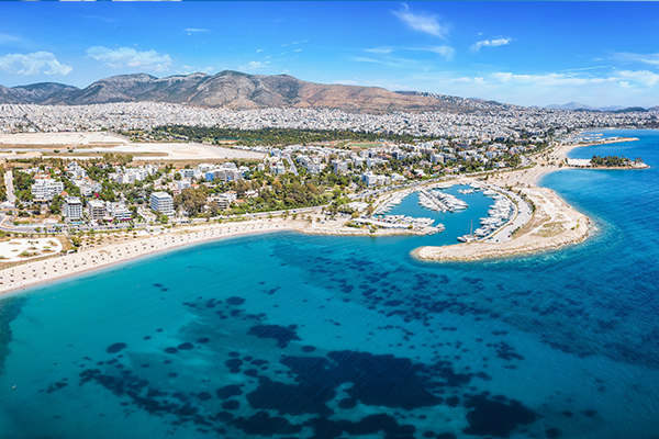 Glyfada, Athénská riviéra