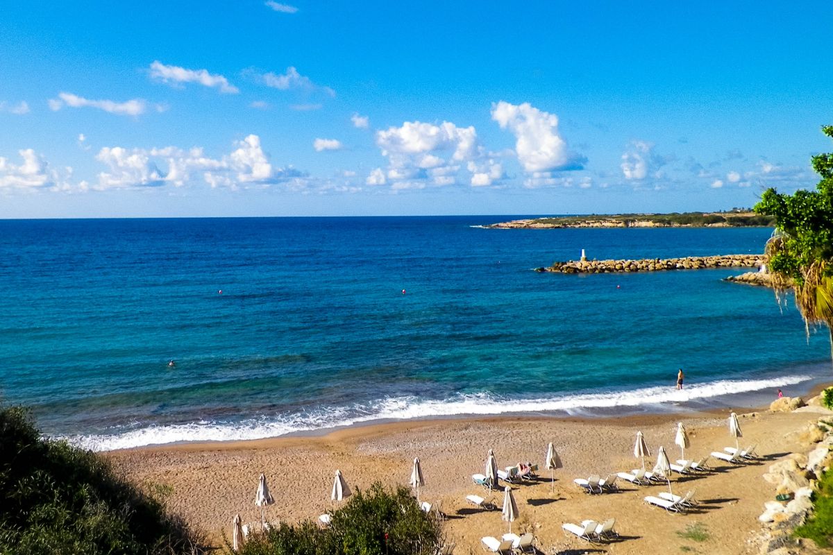 Korálová zátoka na Kypru