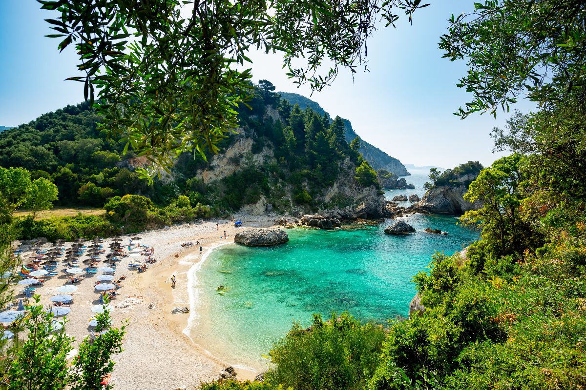 Pláž Piso Krioneri, Parga