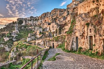 Starobylé město Sassi di Matera