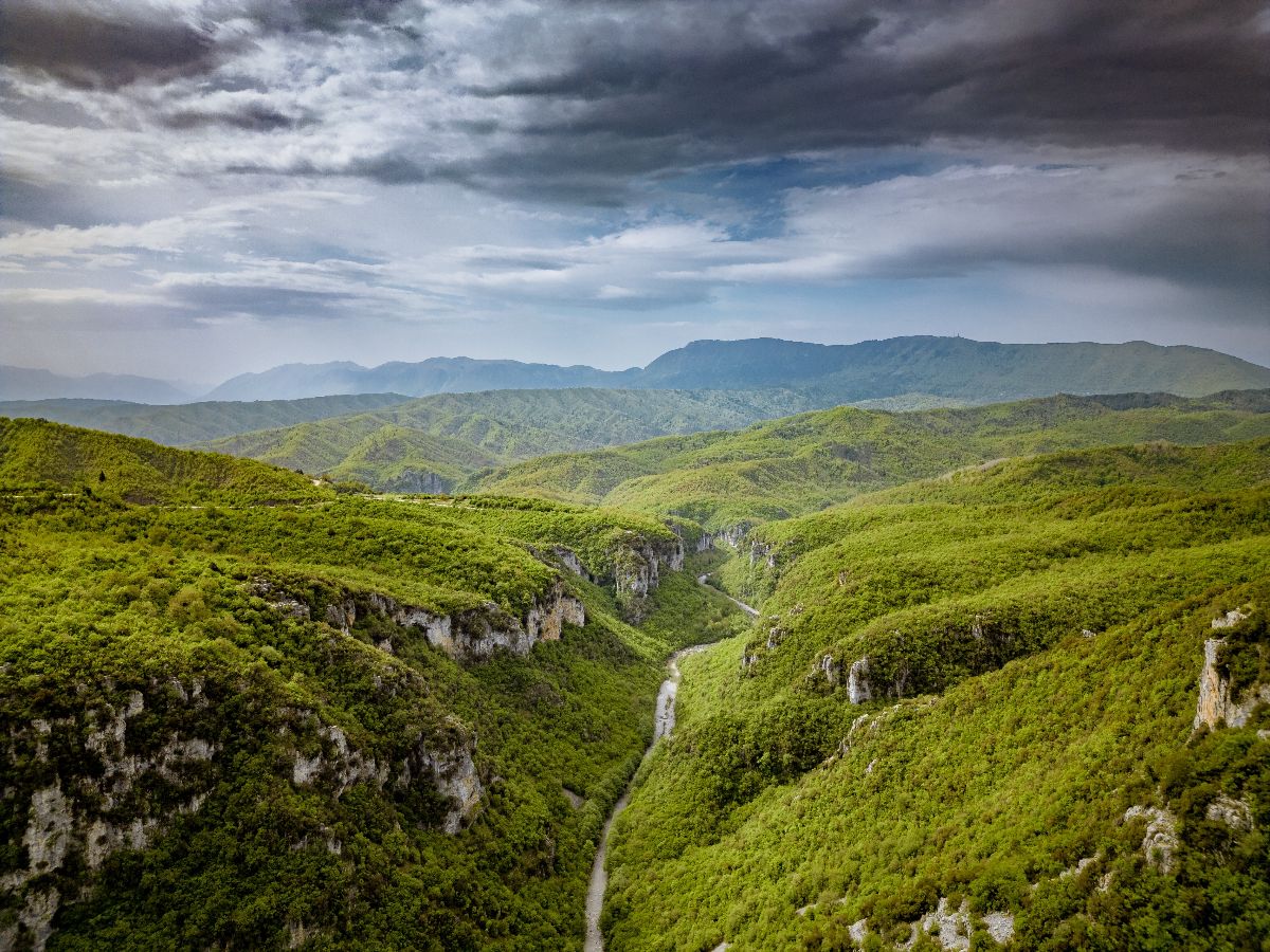 Kaňon Vikos Kaňon Vikos