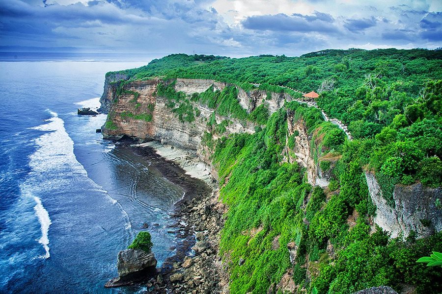 Bali, pobřežní útesy Bali, pobřežní útesy