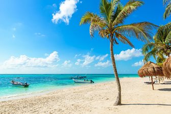 Riviera Maya, pláž ve městě Akumal