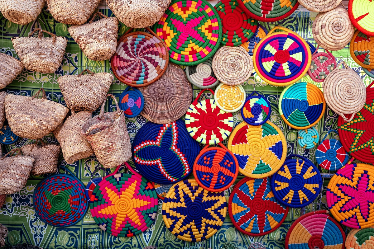 Egypt, tradiční tkaný suvenýr Egypt, tradiční tkaný suvenýr