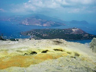 Stromboli a Tyrhénské moře