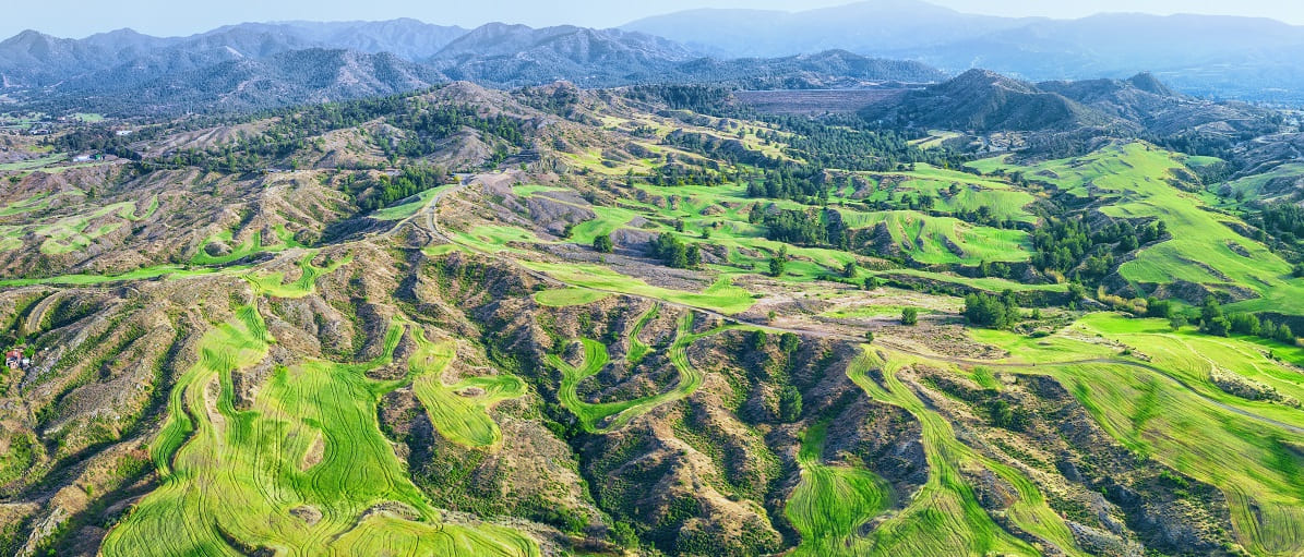 Majestátné pohoří Troodos