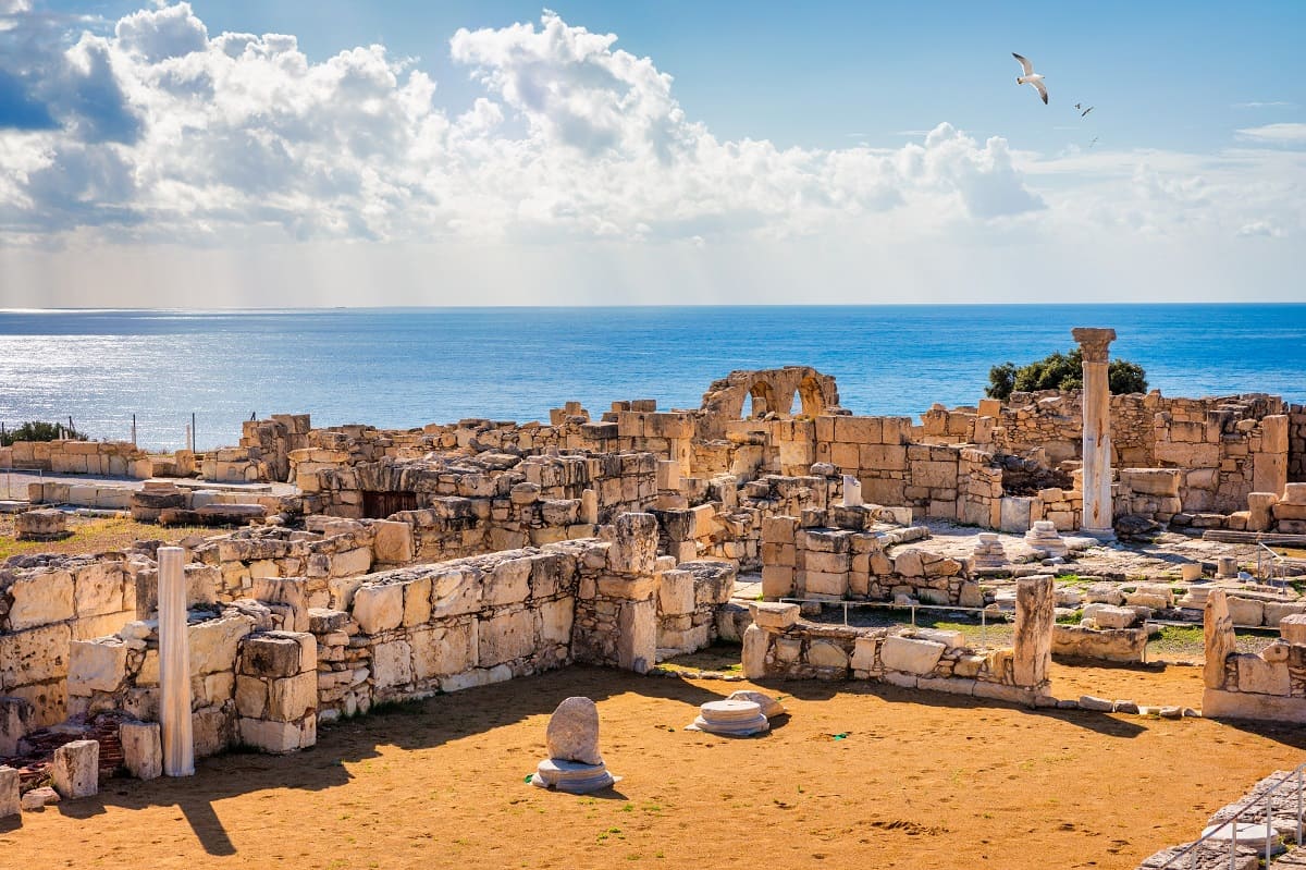 Ruiny starověkého města Kourion Ruiny starověkého města Kourion