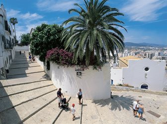 Ibiza Hlavní město Dalt Vila