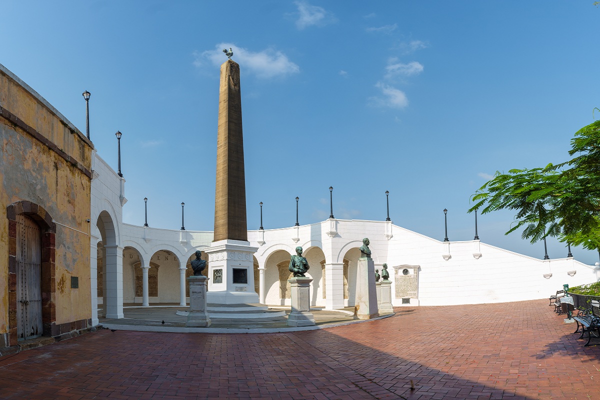 Náměstí Plaza ve městě Panama