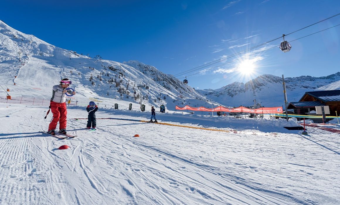 Lyžování v Tignes Lyžování v Tignes