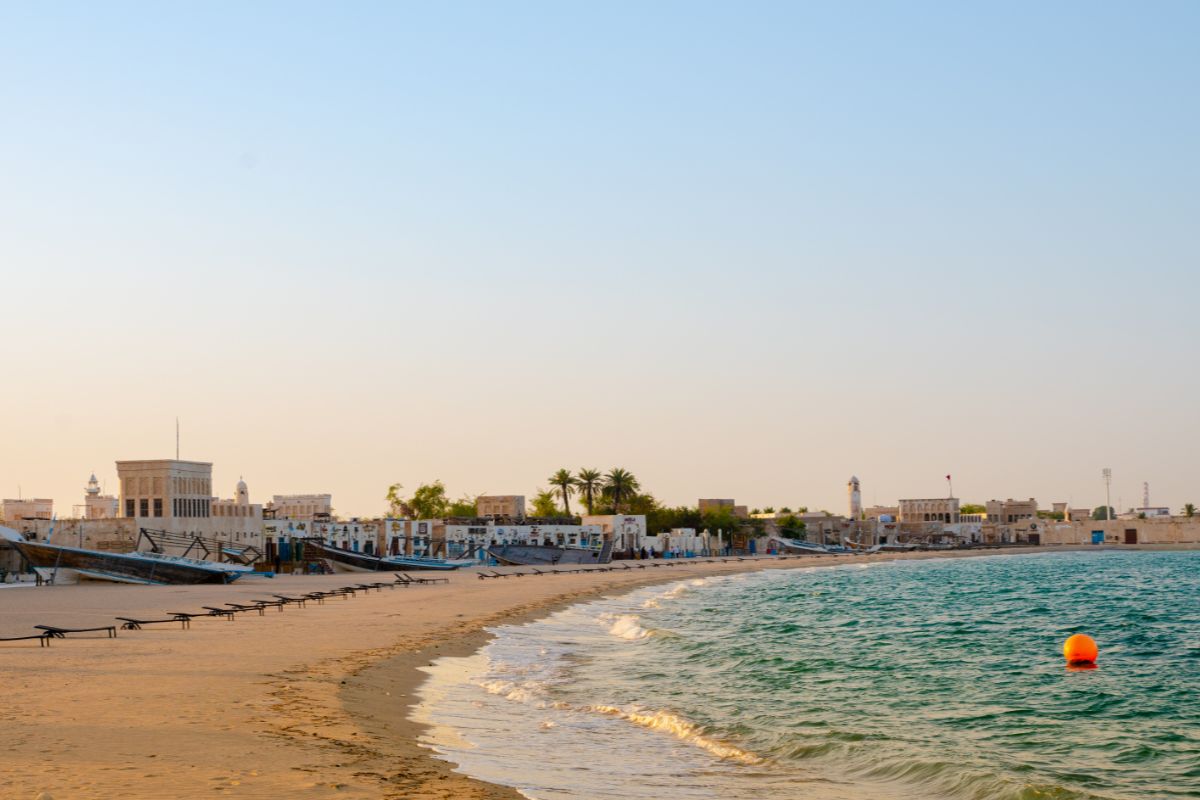 Pláž Al Wakrah v Kataru