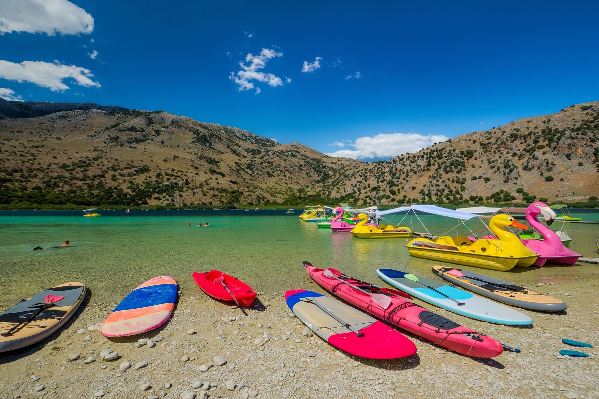 Na Krétě můžete vybírat ze široké nabídky vodních sportů