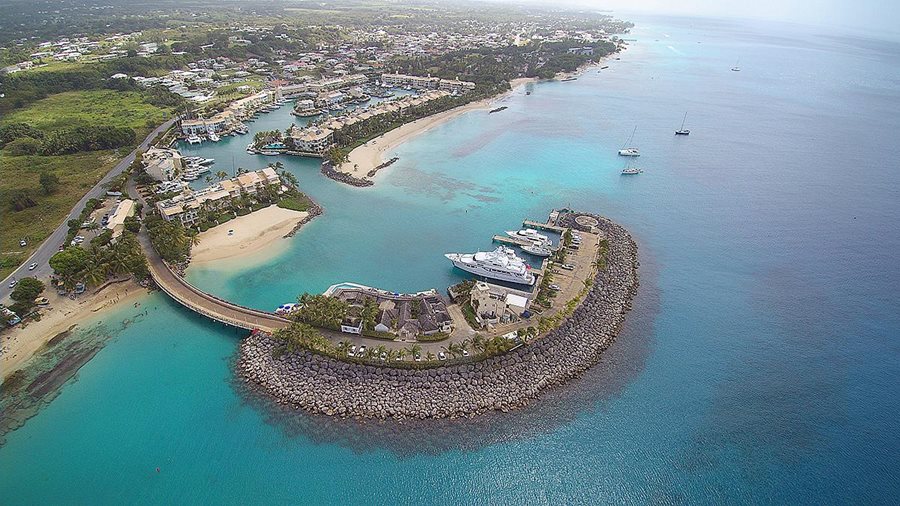 Barbados, přístav v Bridgetownu Barbados, přístav v Bridgetownu