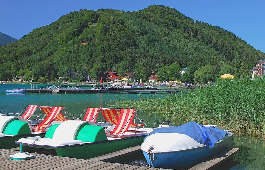 Rakousko, Klopeinersee Rakousko, Klopeinersee