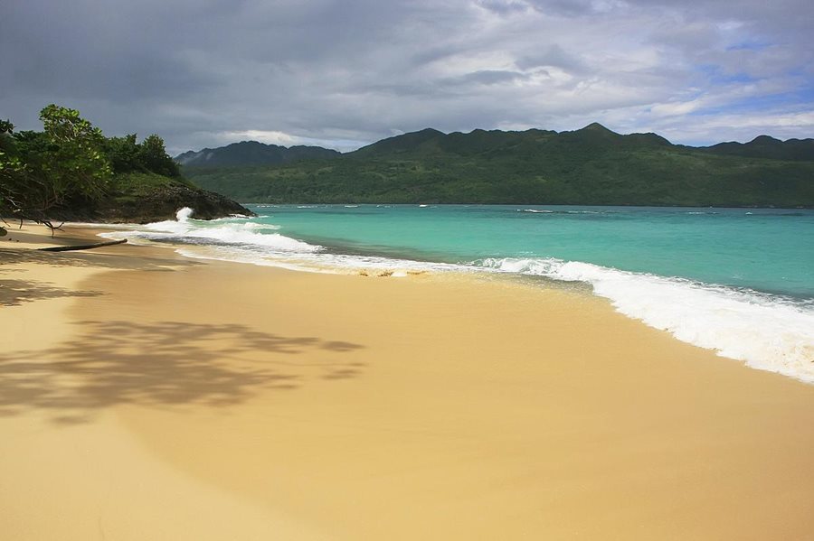 Samana, pláž Rincon Samana, pláž Rincon